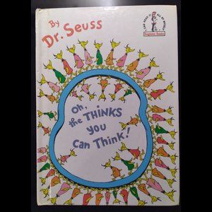 Original 1975 Oh, the thinks you can think! by Dr.Seuss